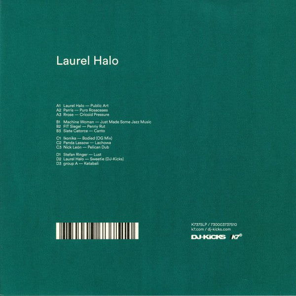 Laurel Halo : DJ-Kicks (2xLP, Comp)