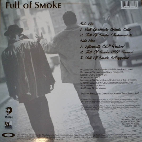 Christión : Full Of Smoke (12", Single)