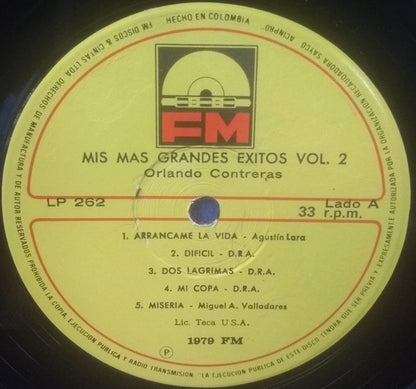 Orlando Contreras : 25 Aniversario Vol. 2 (LP, Comp)