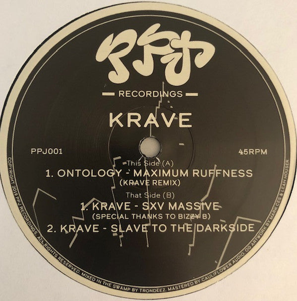 Krave (2) : Maximum Ruffness (12", Single)