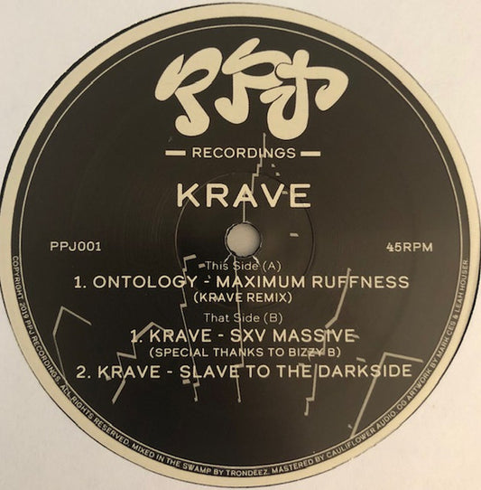 Krave (2) : Maximum Ruffness (12", Single)