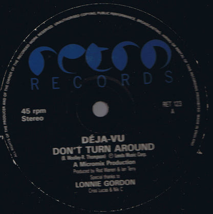 Déja-vu : Don't Turn Around (12")