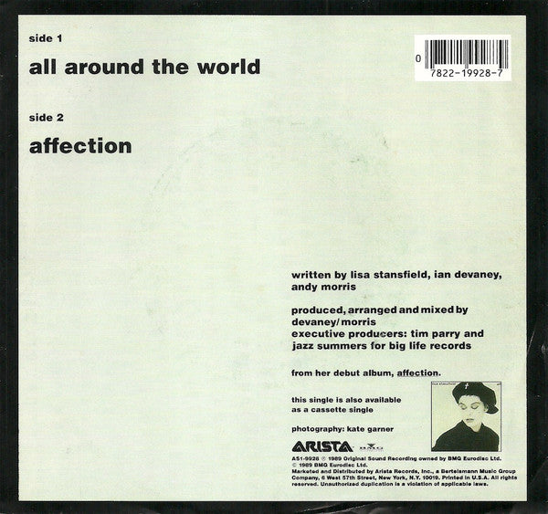 Lisa Stansfield : All Around The World (7", Single, Spe)