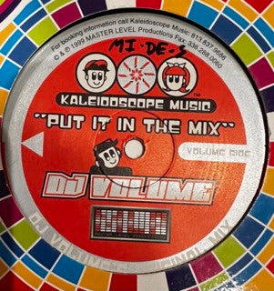 DJ Volume : Put It In The Mix (12")
