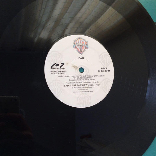 Zan : I Ain't The One (12", Promo)
