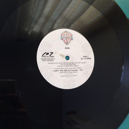 Zan : I Ain't The One (12", Promo)