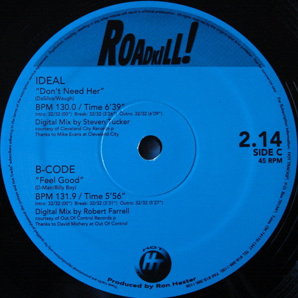 Various : Roadkill! 2.14 (3x12", Comp, Promo)