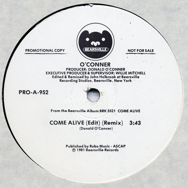 Stargard / O'Conner* : High On The Boogie / Come Alive (12", Promo)