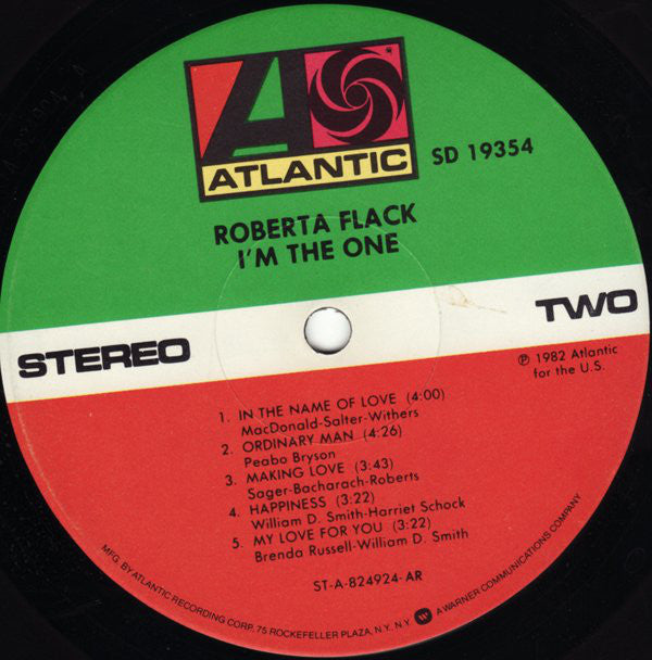 Roberta Flack : I'm The One (LP, Album, AR)