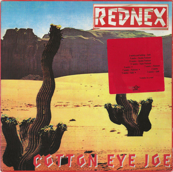 Rednex : Cotton Eye Joe (12", Single, Promo)