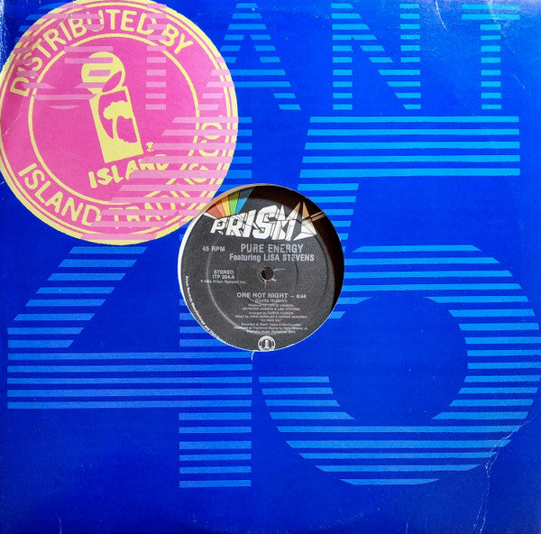 Pure Energy Featuring Lisa Stevens : One Hot Night (12")