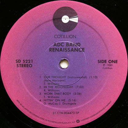 ADC Band : Renaissance (LP, Album, Spe)