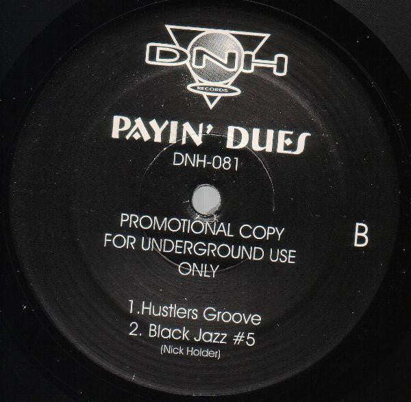 Nick Holder : Payin' Dues (12")