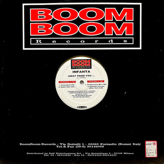 Infanta : Away From You ... (12")