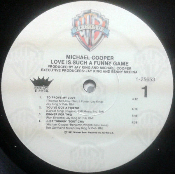 Michael Cooper : Love Is Such A Funny Game (LP, Album)