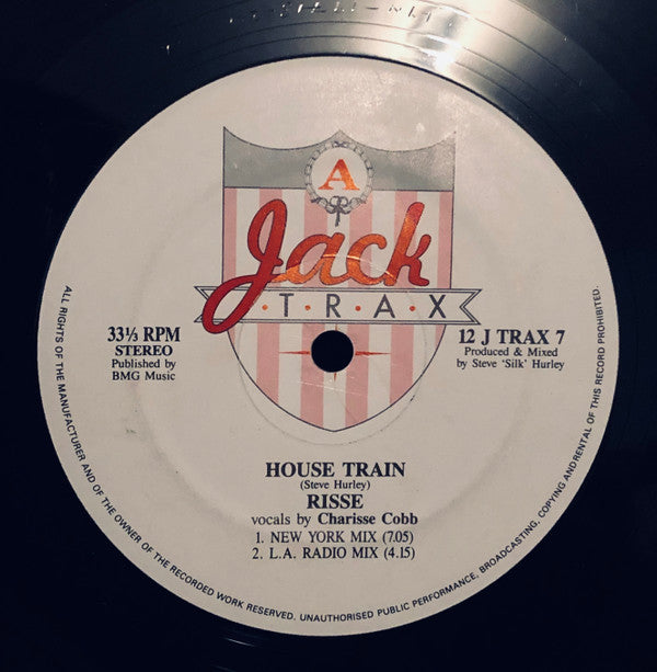 Risse : House Train (12", Ltd)
