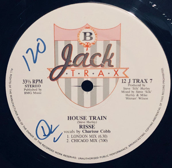 Risse : House Train (12", Ltd)