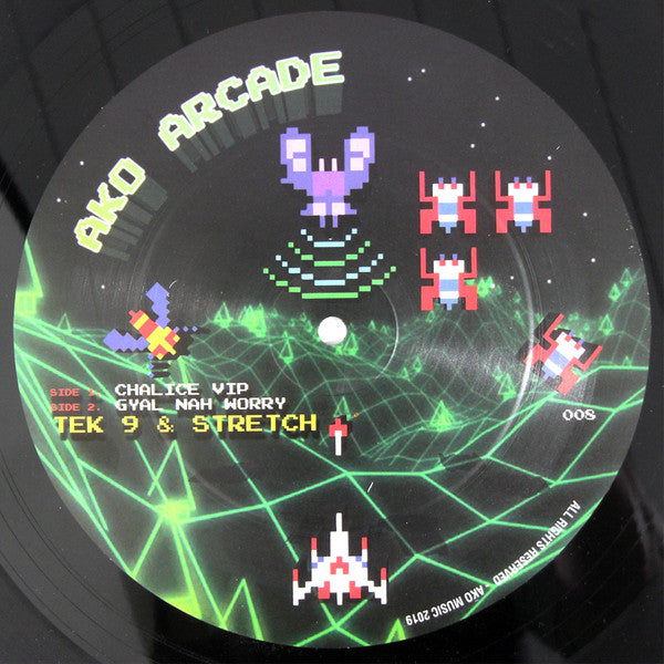 Tek 9 & Stretch* : Chalice (VIP) / Gyal Nah Worry (12", Ltd)