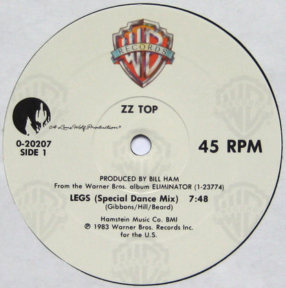 ZZ Top : Legs (12", Maxi)