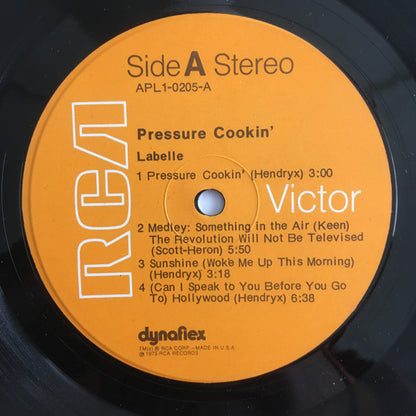 Labelle : Pressure Cookin' (LP, Album, Hol)