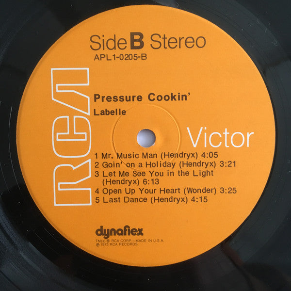 Labelle : Pressure Cookin' (LP, Album, Hol)