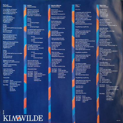 Kim Wilde : Teases & Dares (LP, Album, Pin)