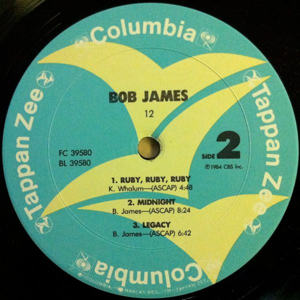 Bob James : 12 (LP, Album, Pit)