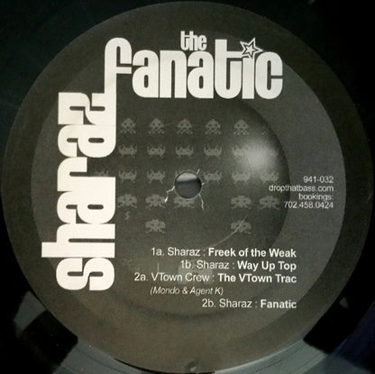 DJ Sharaz / V-Town Crew : The Fanatic (12", Dar)