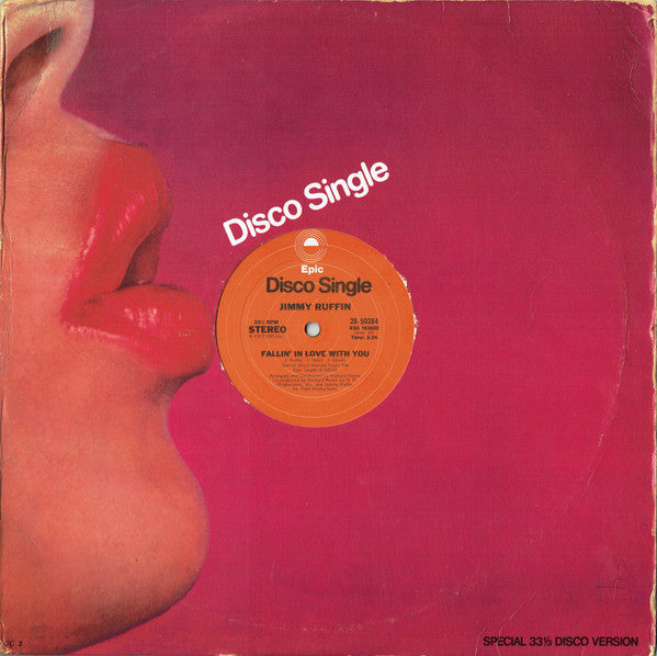 Jimmy Ruffin : Fallin' In Love With You (12")