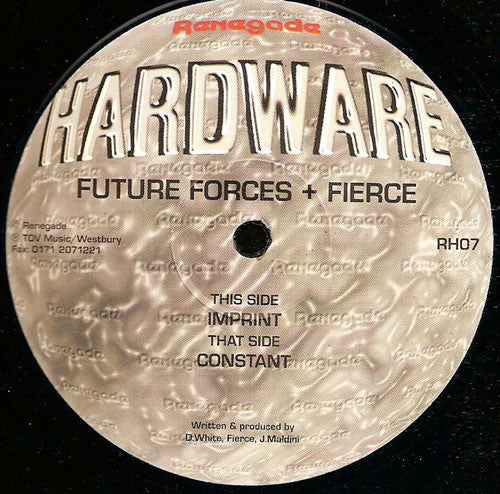 Future Forces* + Fierce : Imprint / Constant (12")