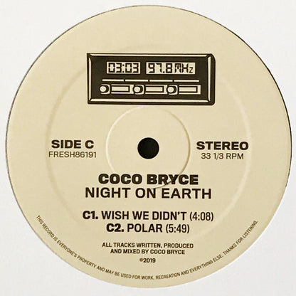 Coco Bryce : Night On Earth (2x12", Album)
