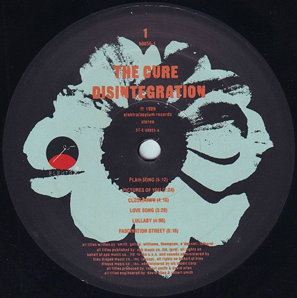 The Cure : Disintegration (LP, Album, All)