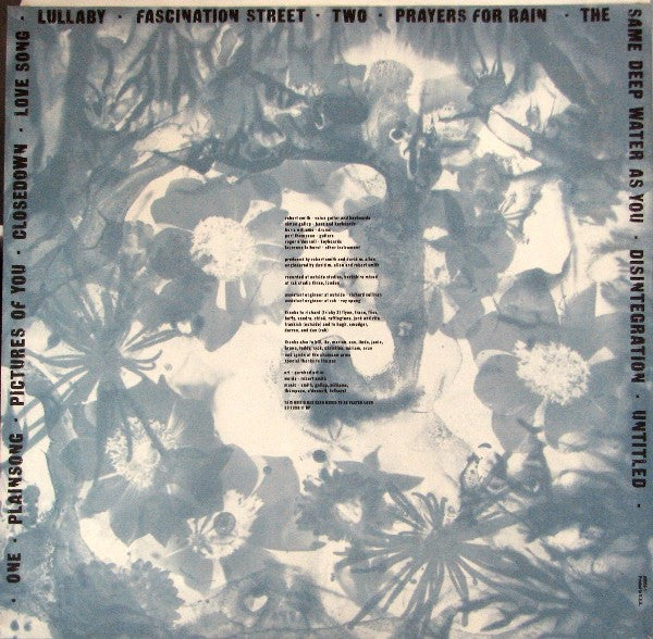 The Cure : Disintegration (LP, Album, All)