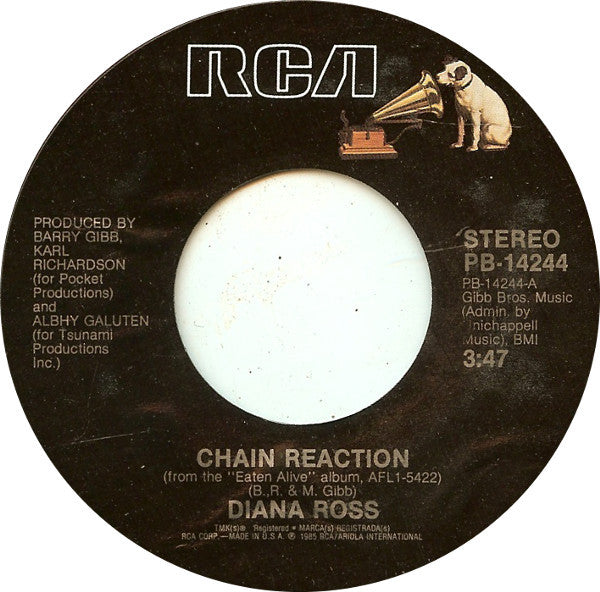 Ross* : Chain Reaction (7", Single, Styrene, Ind)