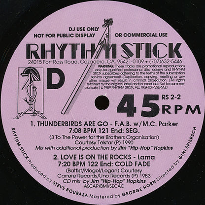 Various : Rhythm Stick 2-2 (2x12", Comp, Promo)