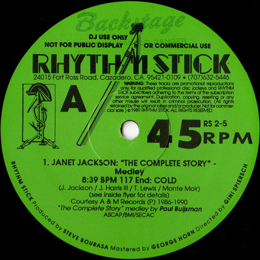 Various : Rhythm Stick 2-5 (2x12", Comp, Promo)