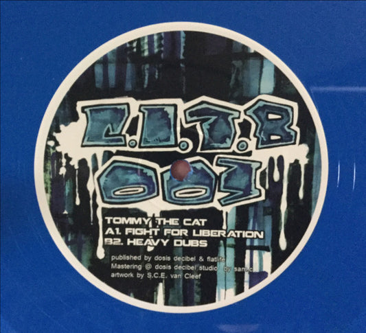 Tommy The Cat (2) : When The Cat From The House Is (12", EP, Blu)