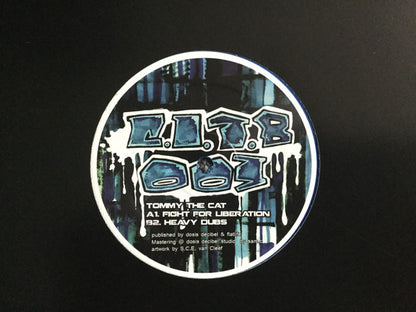 Tommy The Cat (2) : When The Cat From The House Is (12", EP, Blu)