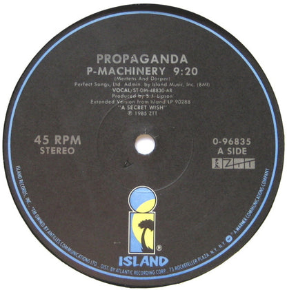 Propaganda : p: Machinery (12", AR )