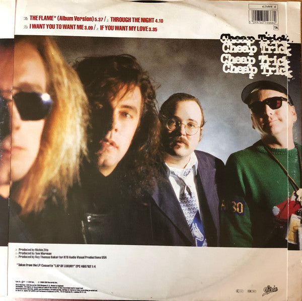 Cheap Trick : The Flame (12", Single)