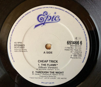 Cheap Trick : The Flame (12", Single)