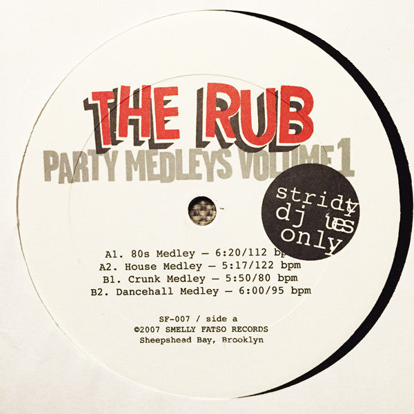 Various : The Rub Party Medleys Volume 1 (12")
