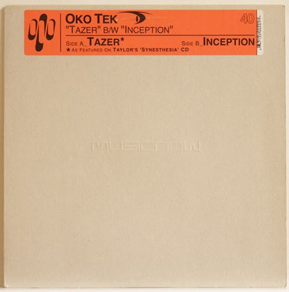 Oko Tek : Tazer / Inception (12", Maxi)