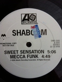 Shaboom : Sweet Sensation (12", Promo)