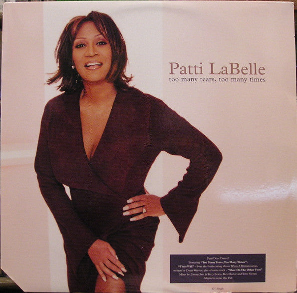 Patti LaBelle : Too Many Tears, Too Many Times (12")