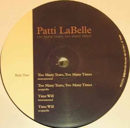 Patti LaBelle : Too Many Tears, Too Many Times (12")