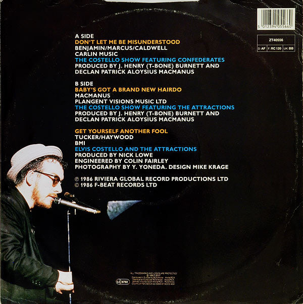 The Costello Show : Don't Let Me Be Misunderstood (12")