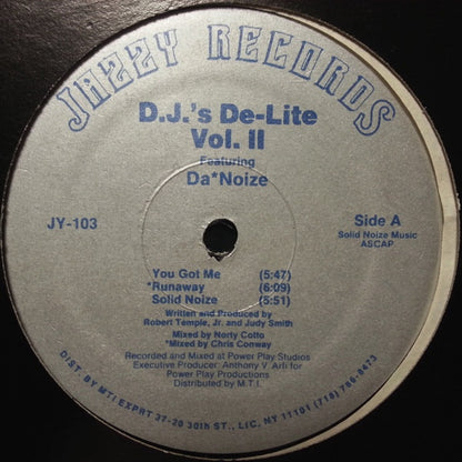 Da Noize (2) : D.J.'s De-Lite Vol. II (12")