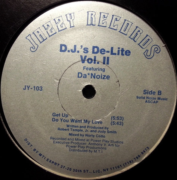 Da Noize (2) : D.J.'s De-Lite Vol. II (12")