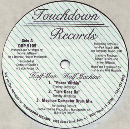 Half Man Half Machine : Half Man Half Machine (12", EP)